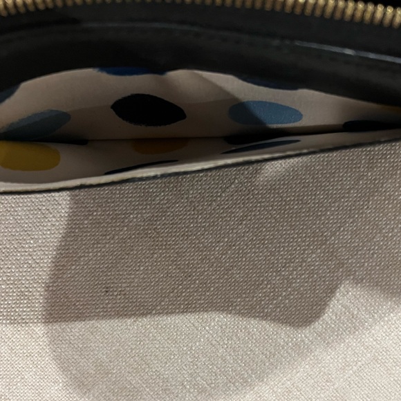 Kate Spade Continental Zip-around Black Leather Wallet - Picture 13 of 13